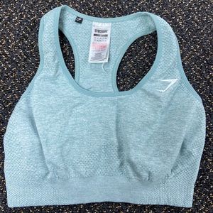 Light green sports bra